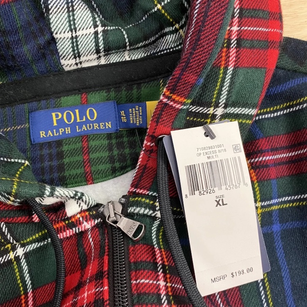 Polo patchwork hoodie